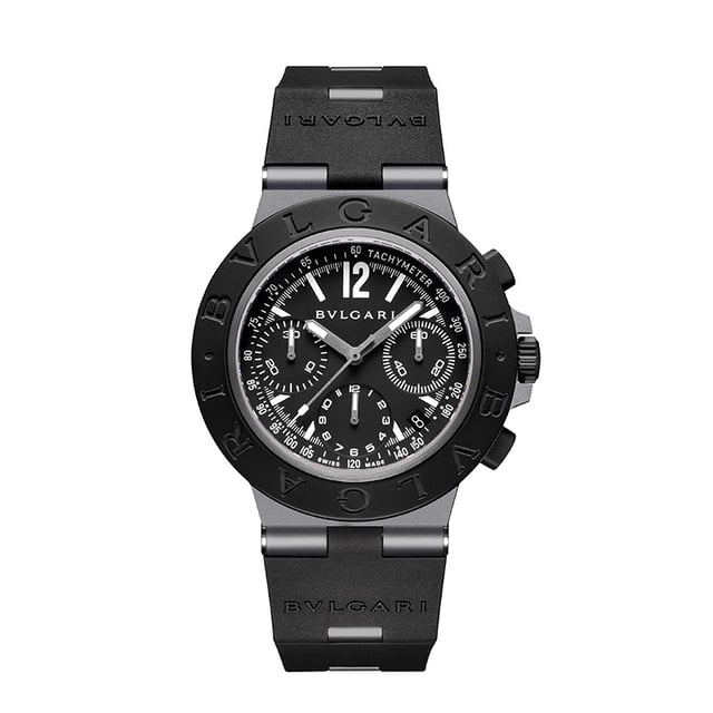 Bulgari Titanio Chronograph: Front