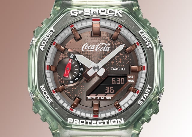 G-Shock und Coca-Cola – Ref GA-2100CC-3A
