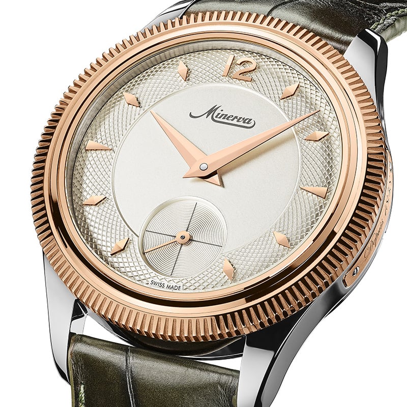 Montblanc Minerva The Unveiled Crownless, Dial