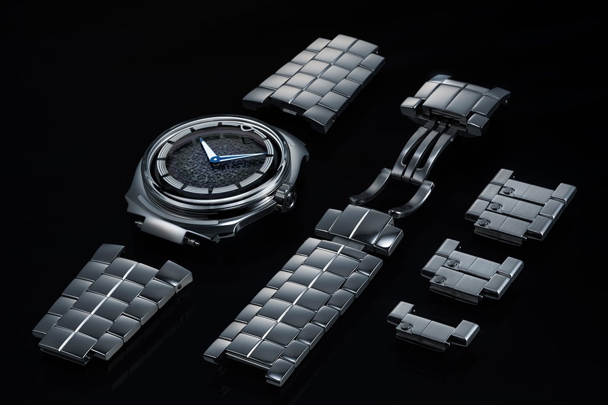 Ming 56.00 Starfield, watch and strap