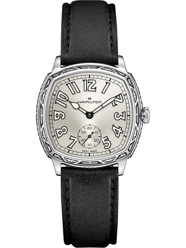 Hamilton American Classic Cushion Mechanical 34 mm, ref. H36149710: Front