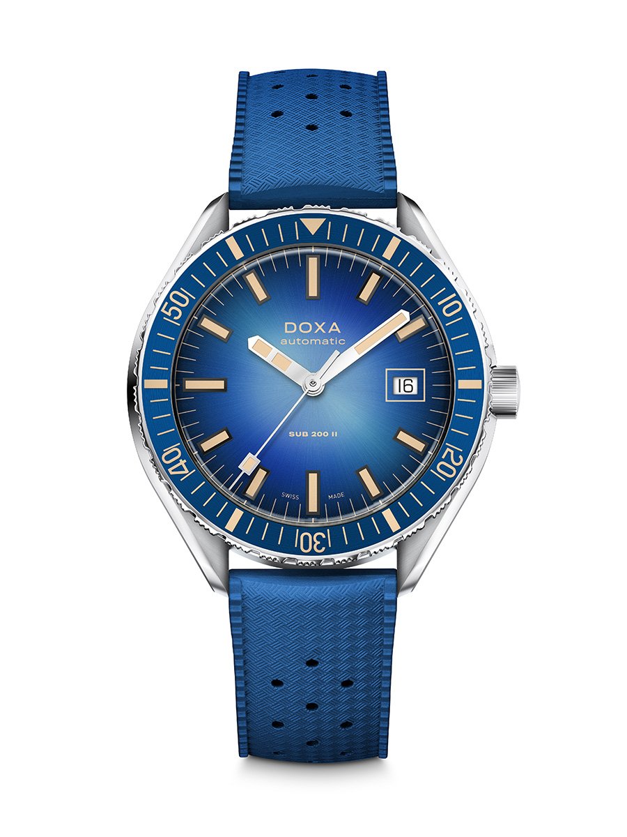 Doxa: SUB 200 II, ref. 795-10-201-32, Caribbean, front