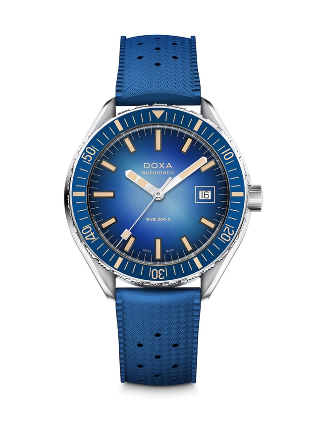 Doxa: SUB 200 II, ref. 795-10-201-32, Caribbean, front