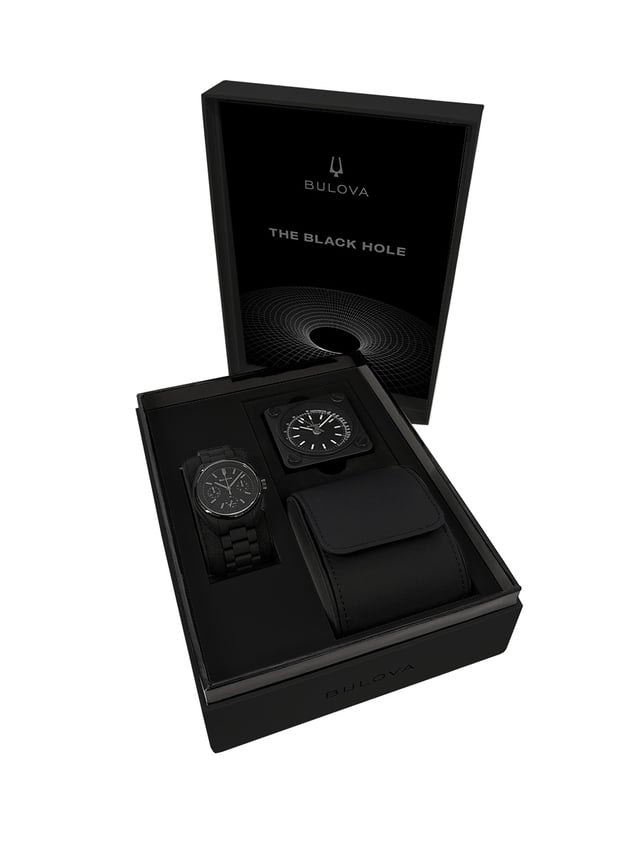 Bulova Lunar Pilot “Black Hole”, box