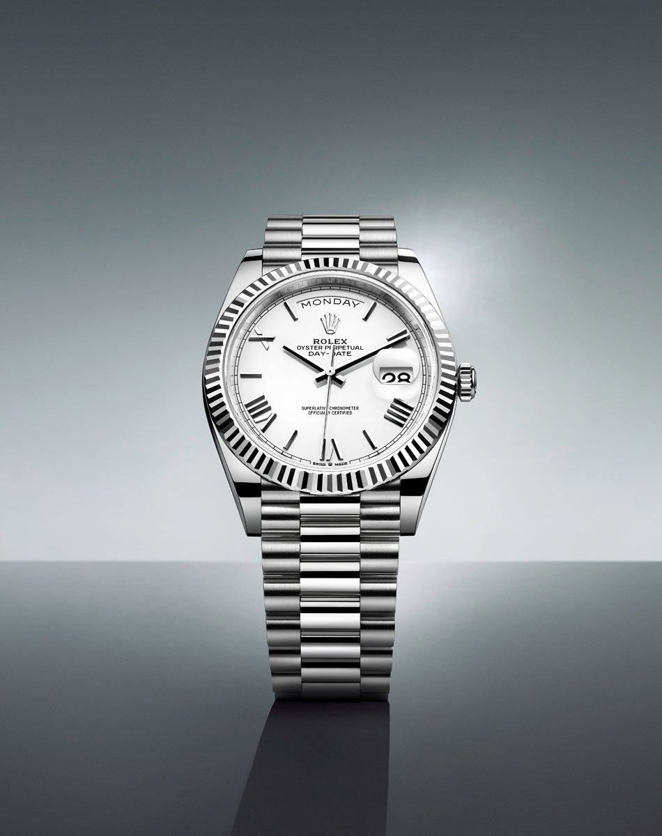 Rolex: Day-Date 40 in Platinum