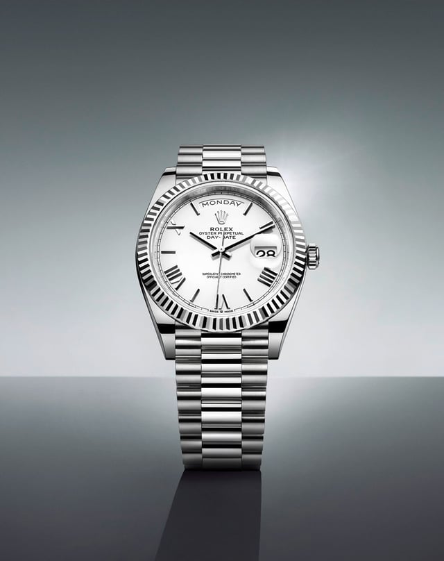 Rolex: Day-Date 40 in Platinum