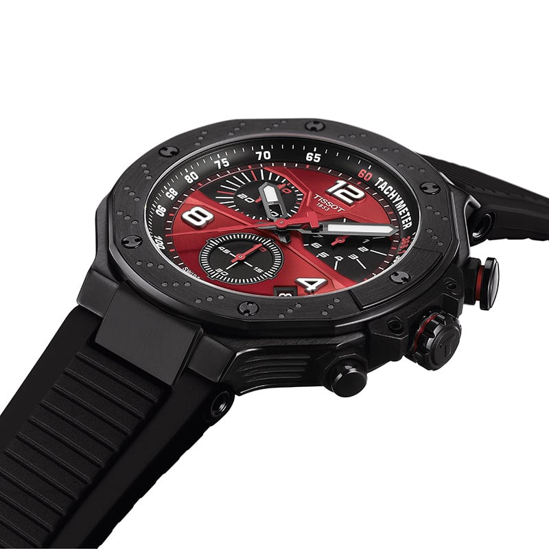 Tissot: T-Race MotoGP Quartz Chronograph Limited Edition, T141.417.37.422.00, dial