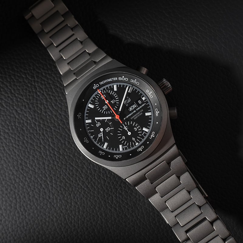 Porsche Design: Chronograph 1 – All Titanium Numbered Edition, front