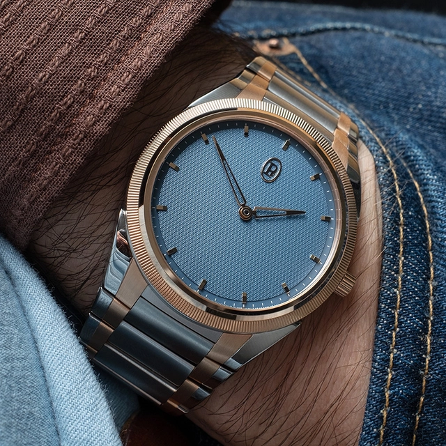 Parmigiani-Tonda-PF-Micro-Rotor-Steel-Two-Tone-Rose-Gold-Stone-Blue-Wrist 