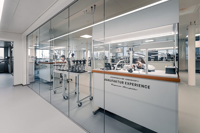 Porsche Design:  Manufactory Grenchen, Experience