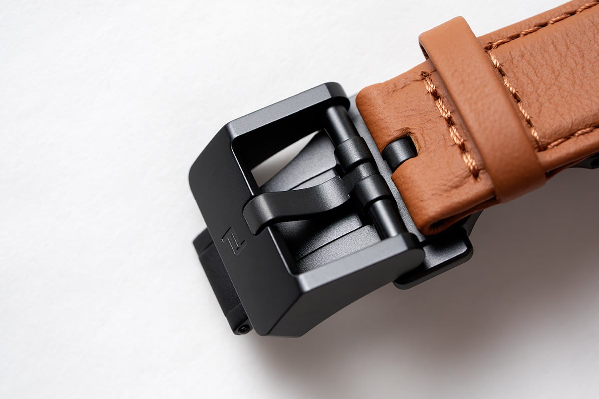 Porsche Design Chronograph 1 Leather Straps, clasp