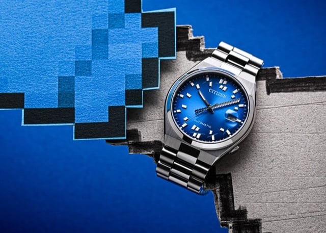 Citizen Gives the Tsuyosa a Pixelated Edge with seconde/seconde