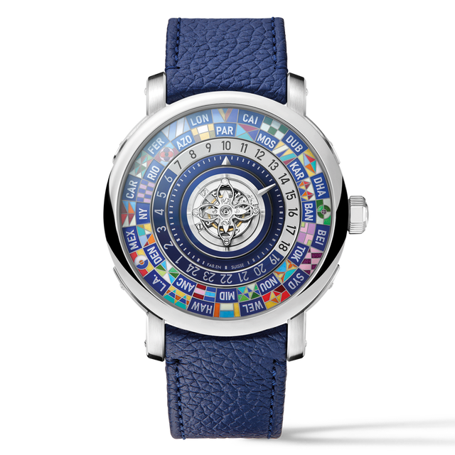 Louis Vuitton Escale Worldtime Flying Tourbillon, W3PT41, Front