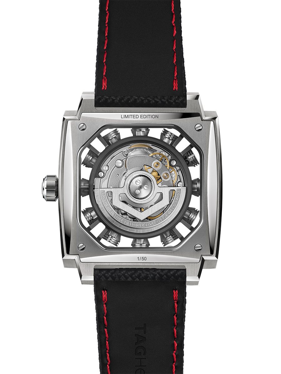 TAG Heuer Monaco Speed 12, ref. WBW2180.FT8133: Case back