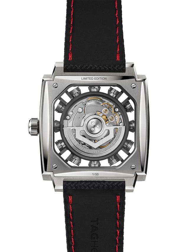 TAG Heuer Monaco Speed 12, ref. WBW2180.FT8133: Case back