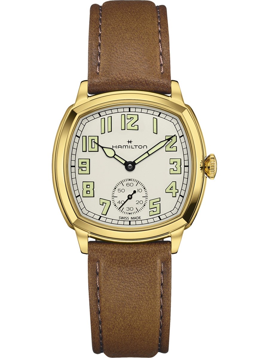 Hamilton American Classic Cushion Mechanical 34 mm, ref. H36139520: Front