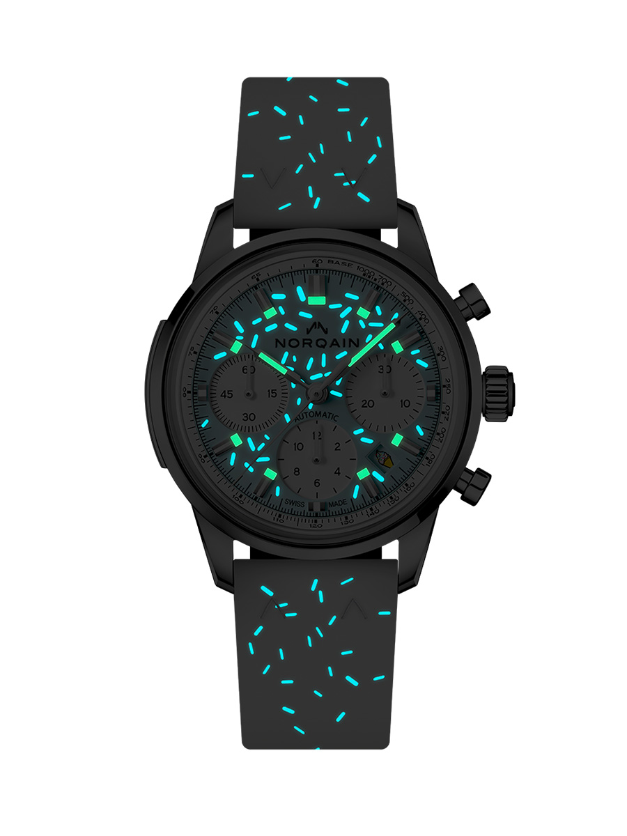 Norqain: Freedom Chrono Enjoy Life “Sprinkles”, night