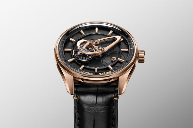 Ulysse Nardin Freak X Gold: Dial