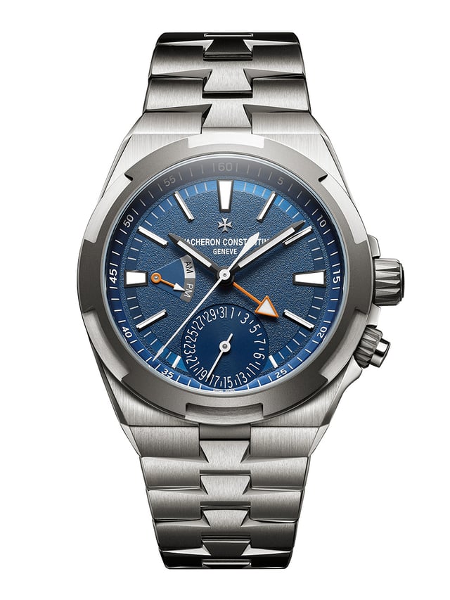 Vacheron Constantin: Overseas Dual Time Cardinal Points East, front