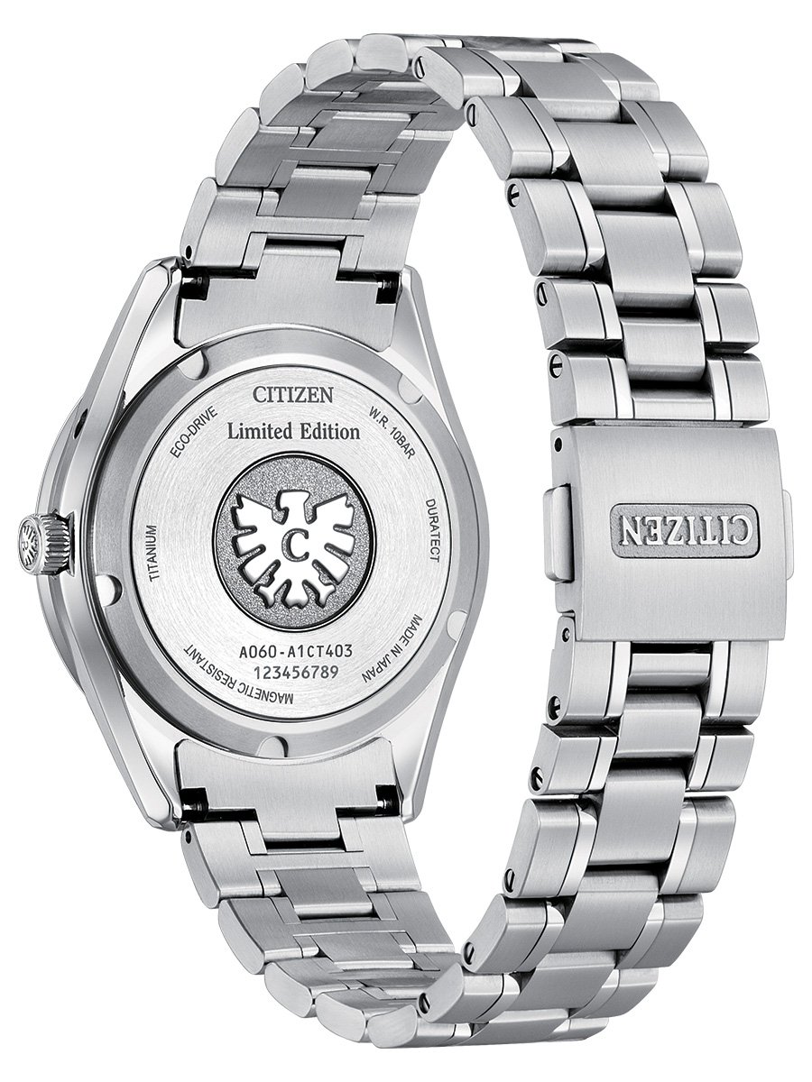 Citizen The Citizen Wosa Washi Dial Limited Edition AQ4100-65X: case back