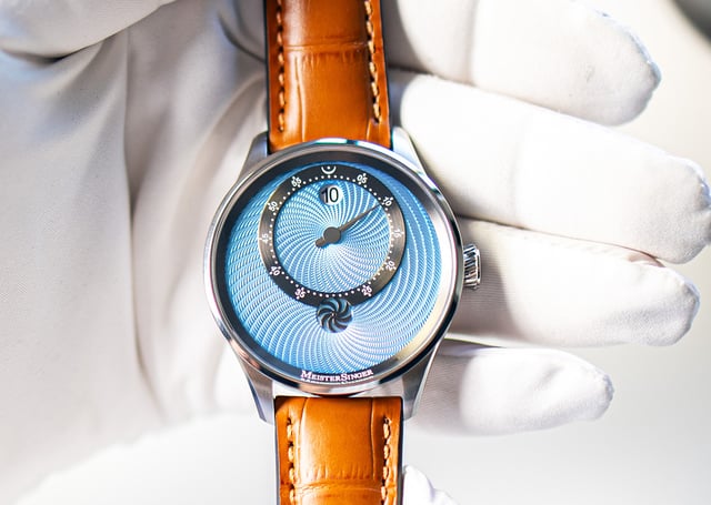Meistersinger Edition Panthero Jumping Hour Guilloché (ED-PTJH914): title