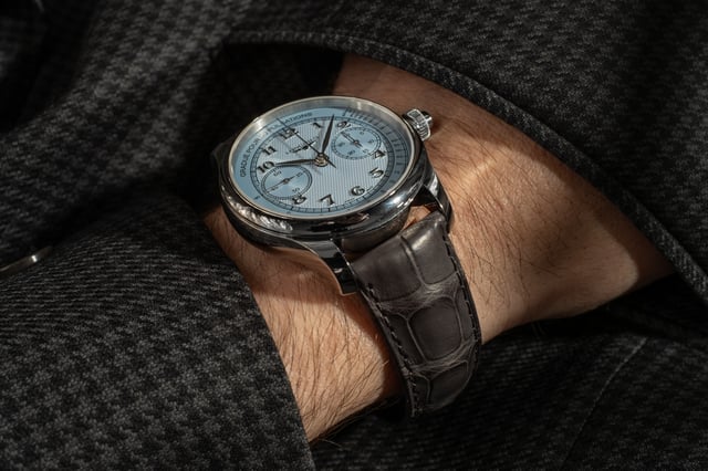 Longines Master Collection Monopusher Chrono L2.960.4.93.2: dial
