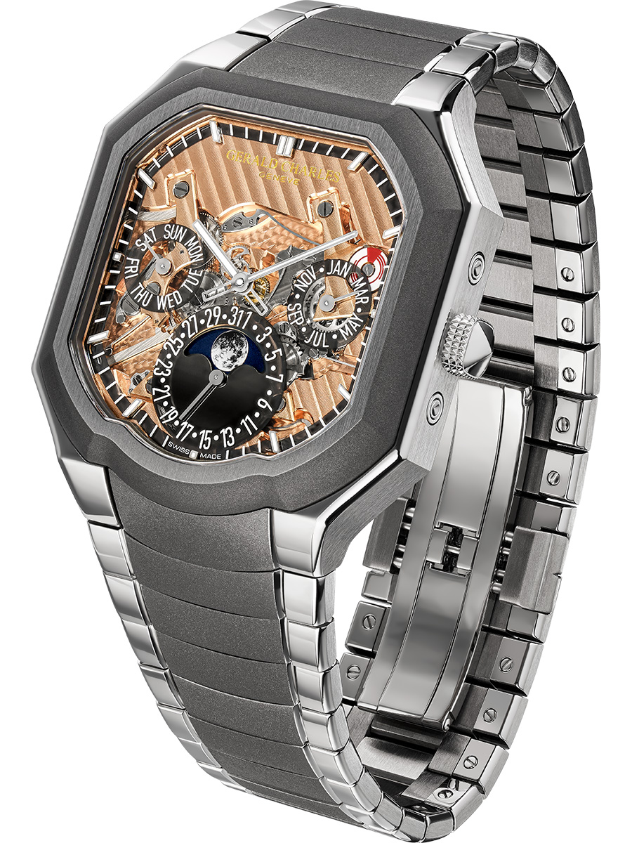 Gerald Charles: Masterlink Perpetual Calendar, ref. ML11.0-TNBR-TNSB-SP31PS-TNDP, side