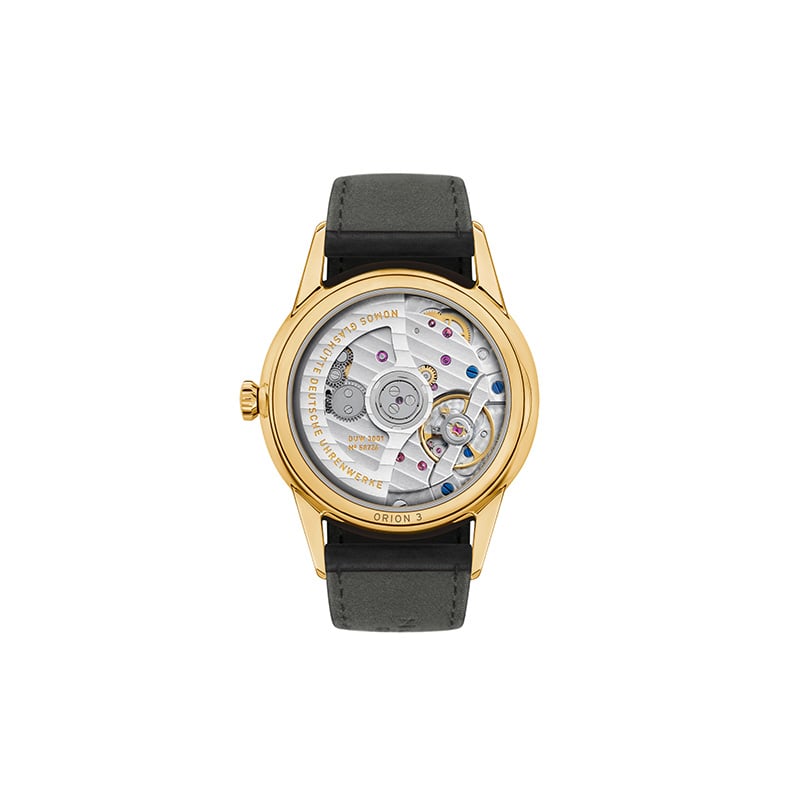 Nomos Glashütte Orion Gold neomatik new black: case back