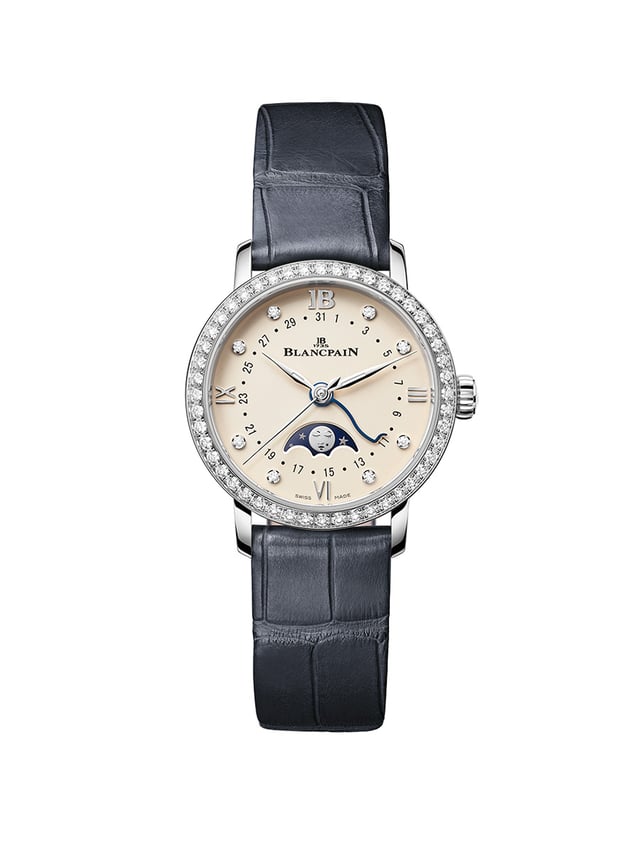 Blancpain Villeret Phases de Lune, ref. 6106N_2987_55A: Front