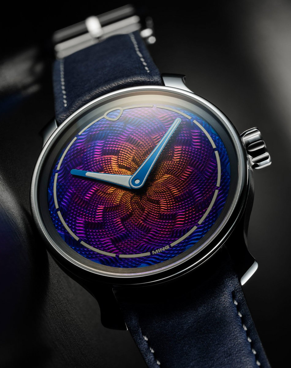 Ming x J.N. – Shapiro 37.06 Lightning, extraordinary timepiece with special dial