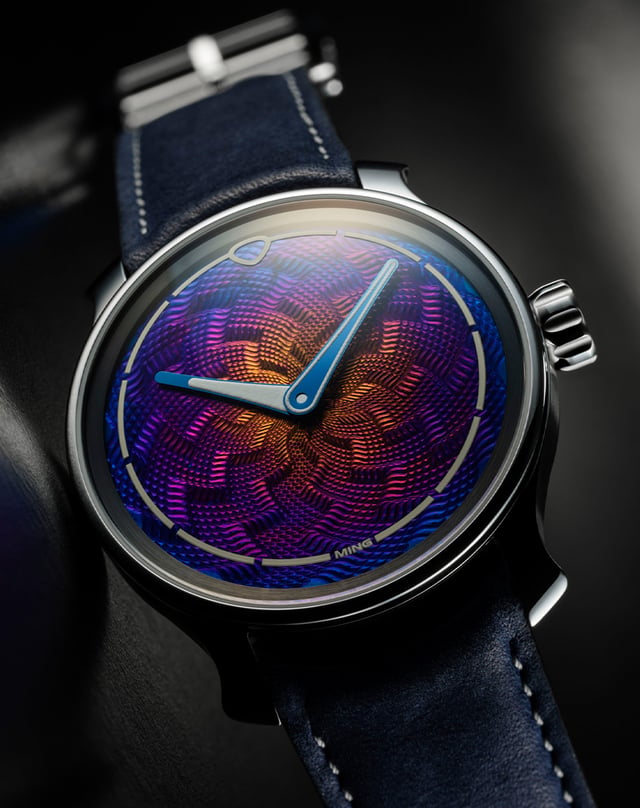 Ming x J.N. – Shapiro 37.06 Lightning, extraordinary timepiece with special dial