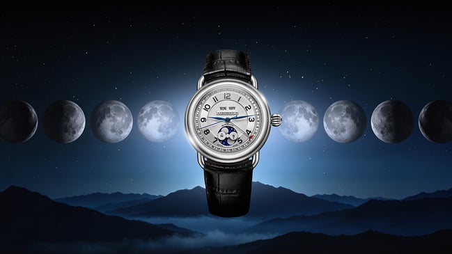 WatchTime Aerowatch 1942 Calendrier Complet, title