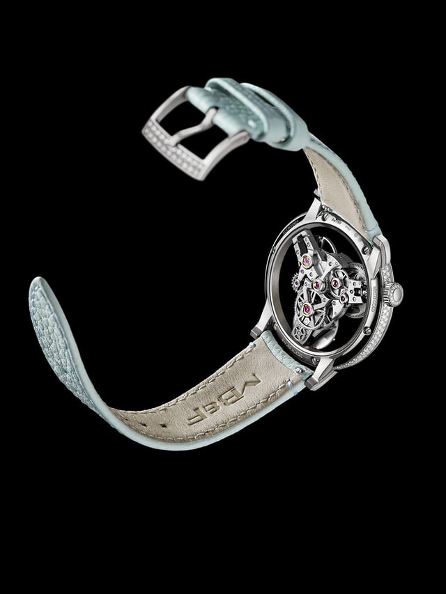 MB&F SP One Pavée: case back