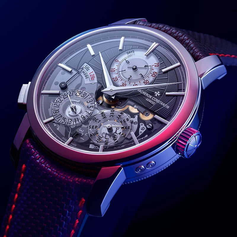 Vacheron Constantin Traditionelle Twin Beat Perpetual Calendar: dial