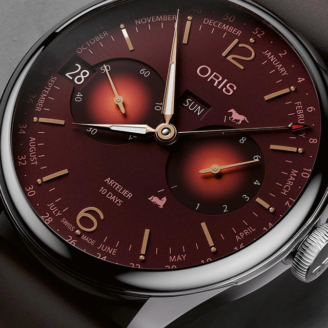 Oris Year of the Horse Limited Edition, Dial