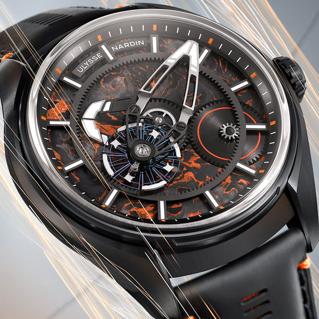 Ulysse Nardin Freak X Gumball 3000 Edition 2, 2-2303-270LE-2B-GUM:3A, dial