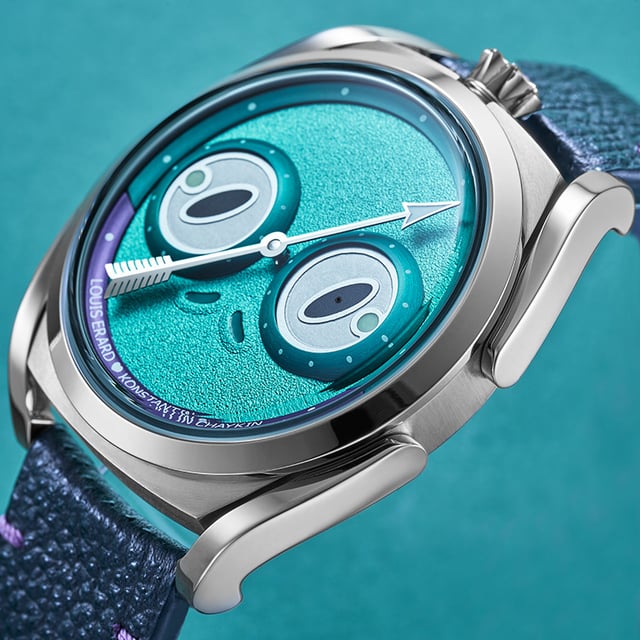 Louis Erard x Konstantin Chaykin Unfrogettable Turquoise: side
