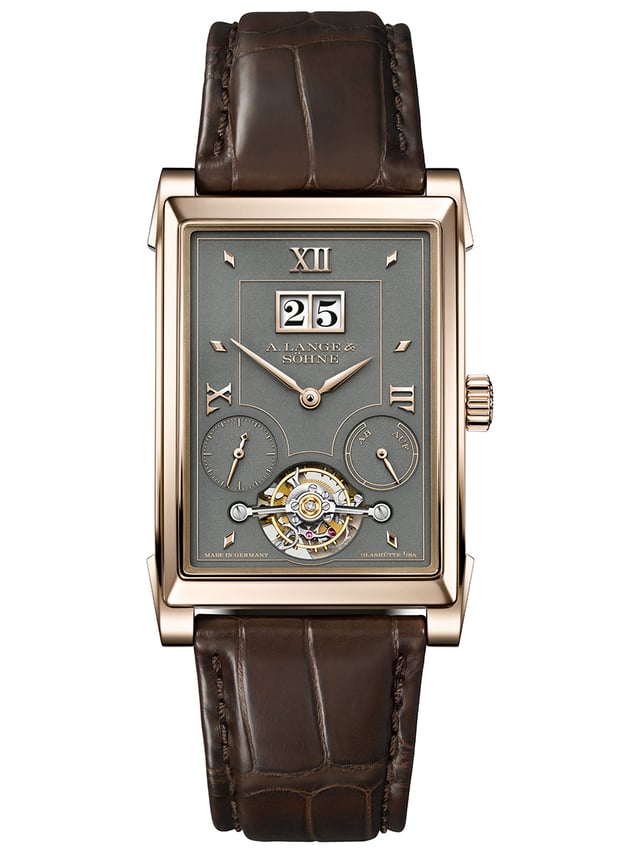 A. Lange & Soehne Cabaret Tourbillon Honeygold, front