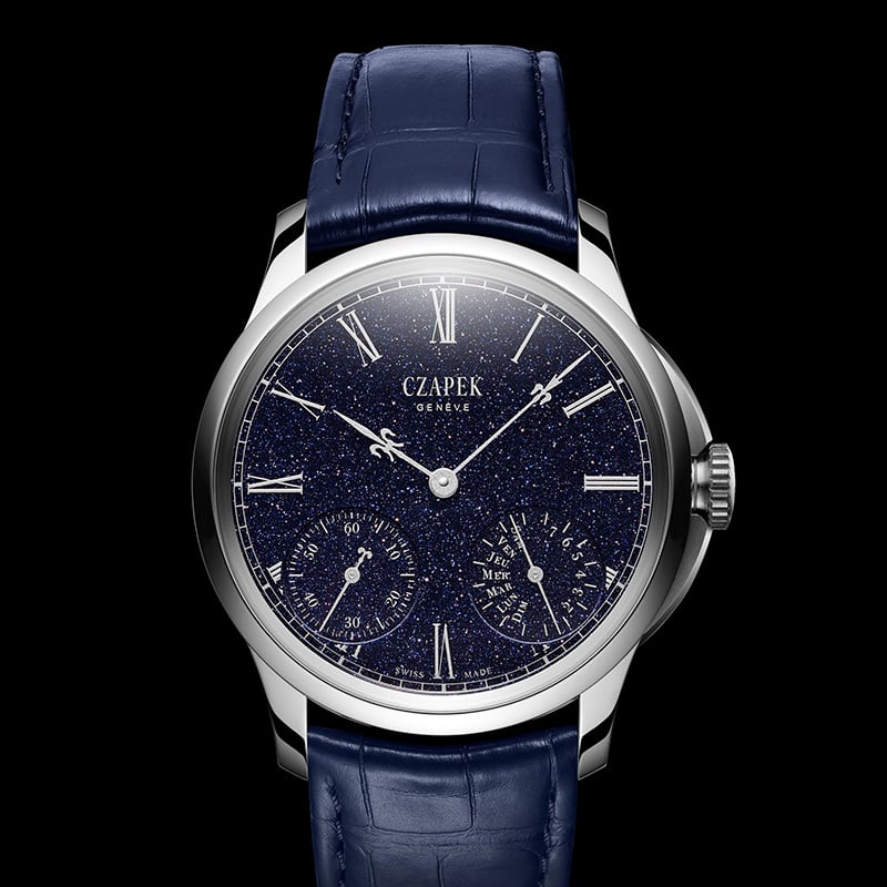 Czapek Quai des Bergues "Midnight in Geneva": Front