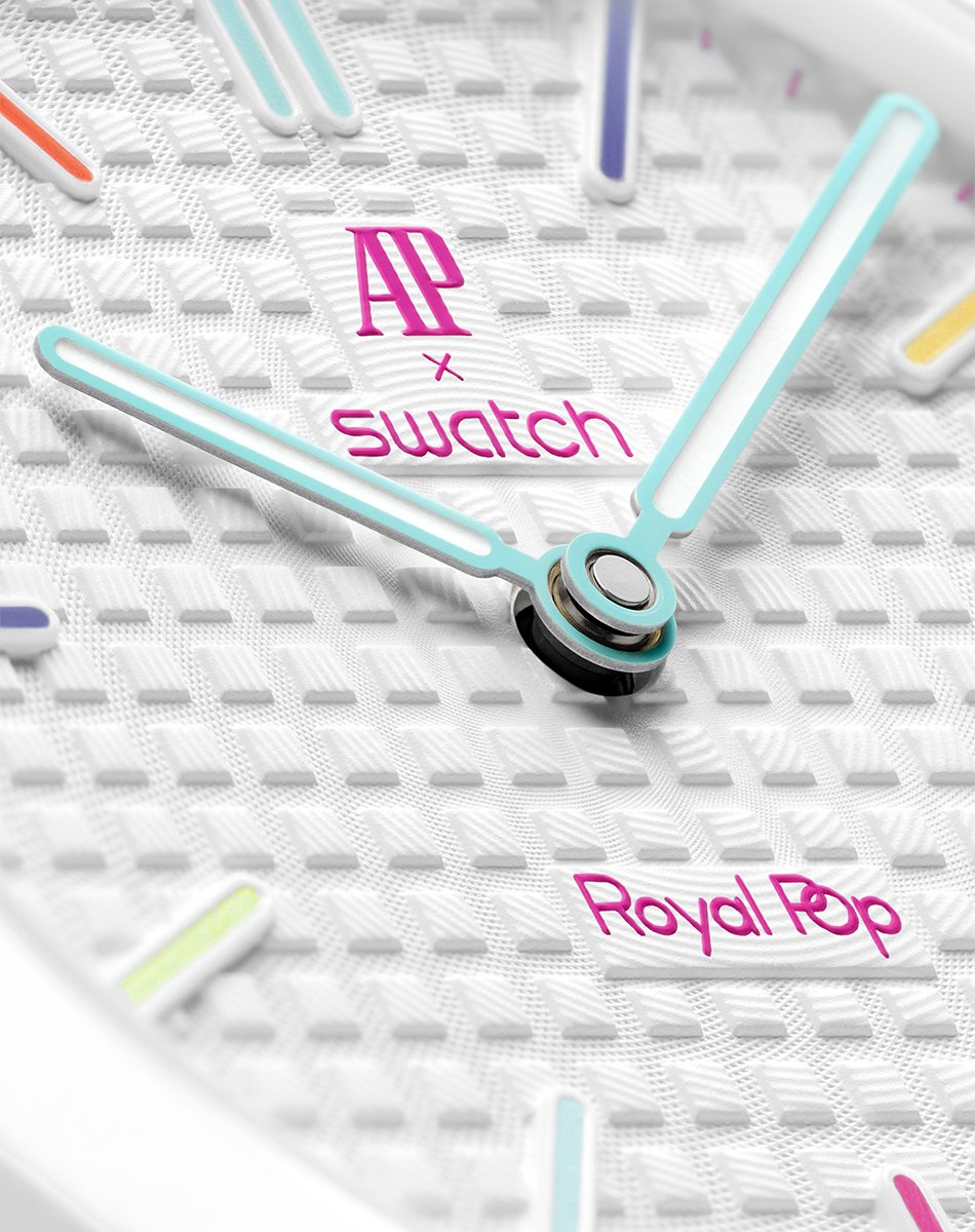Swatch x Audemars Piguet, Detail Dial
