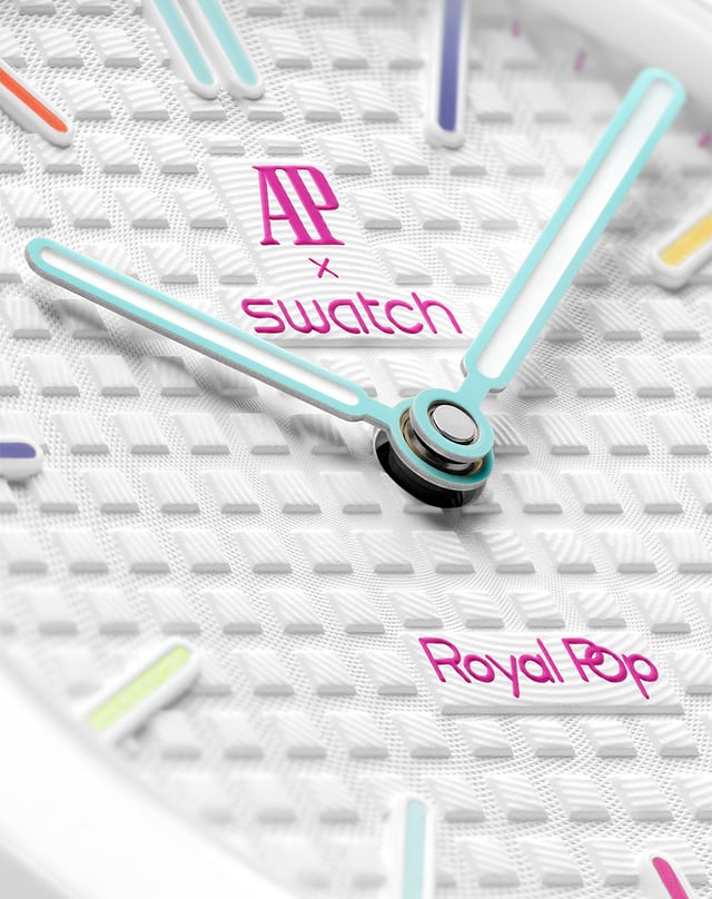 Swatch x Audemars Piguet, Detail Dial