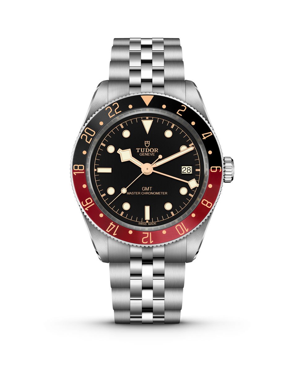 Tudor: Black Bay 58 GMT with black-red bezel