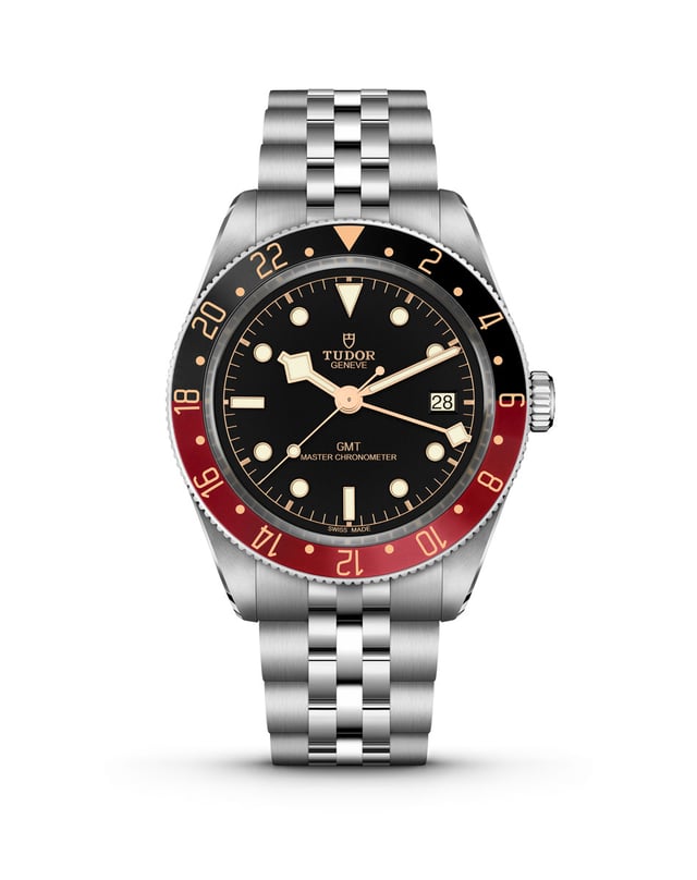 Tudor: Black Bay 58 GMT with black-red bezel