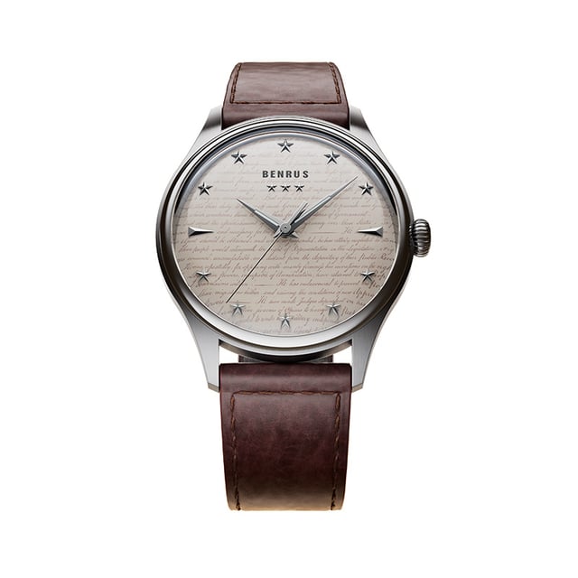 Benrus #3061 250th Anniversary Limited Edition: Front