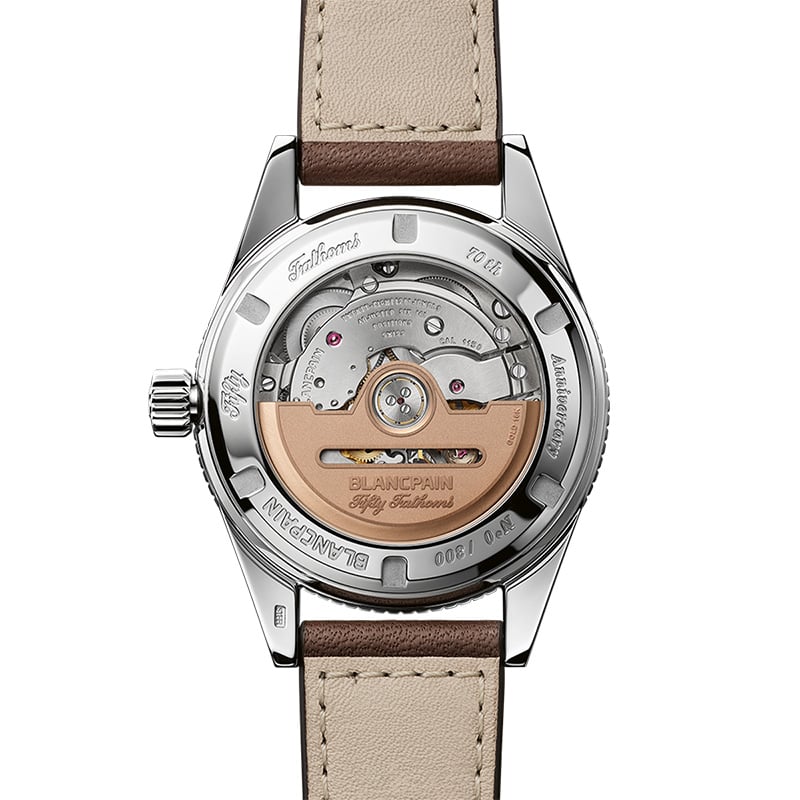 Blancpain Fifty Fathoms Bathyscaphe, Ref.  5903 1110 63A: case back