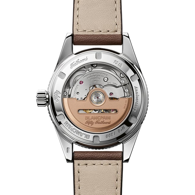 Blancpain Fifty Fathoms Bathyscaphe, Ref.  5903 1110 63A: case back
