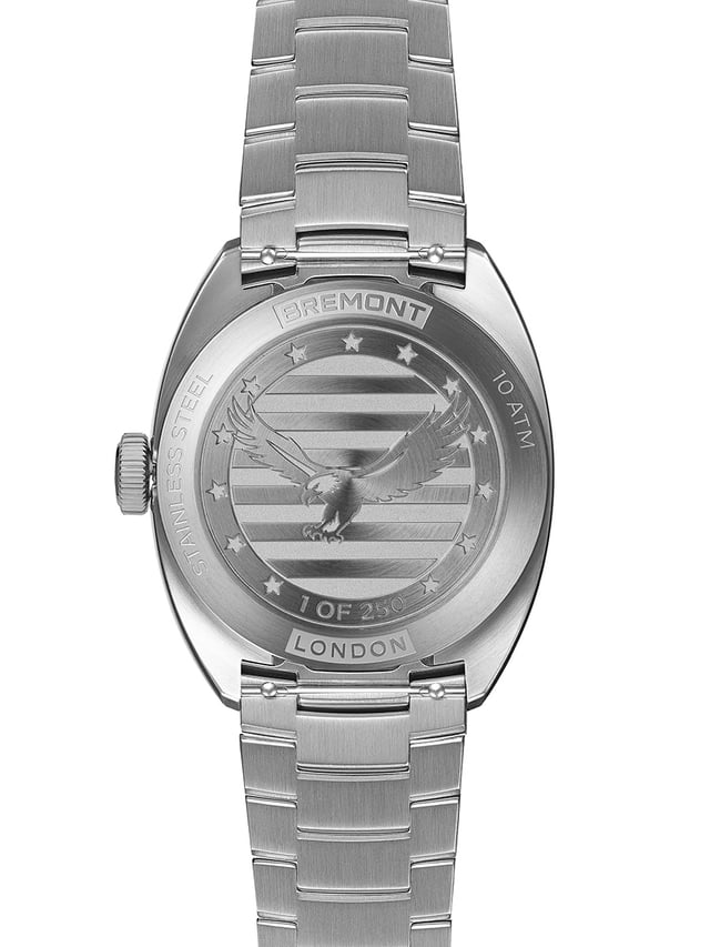 Bremont Terra Nova Jumping Hour 1776: case back