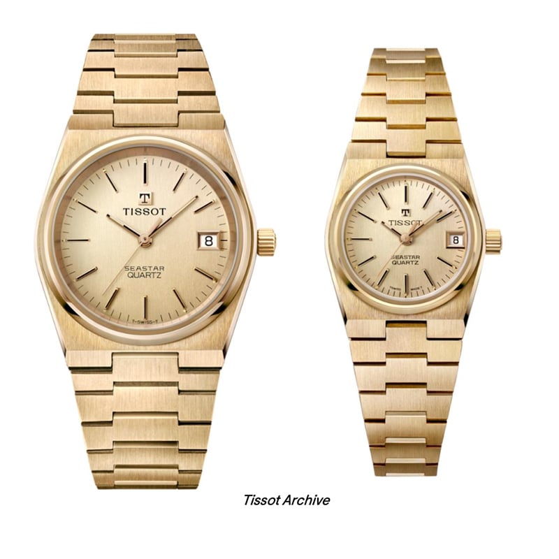 Tissot Vintage Seastar Quartz 1978: Two watches