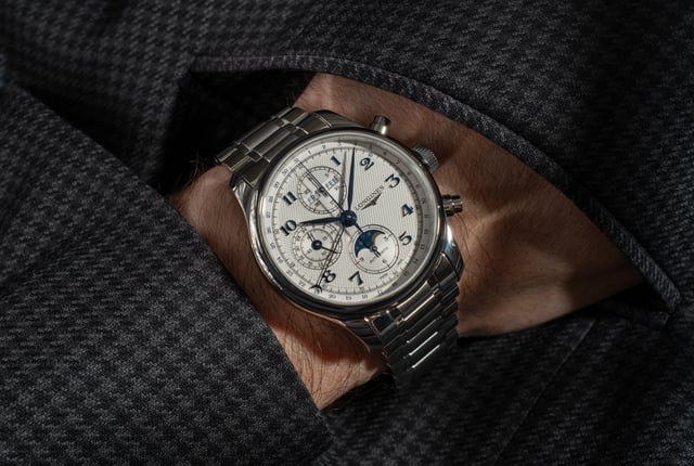 Longines Master Collection Chrono Moonphase, L2.962.4.73.6: dial