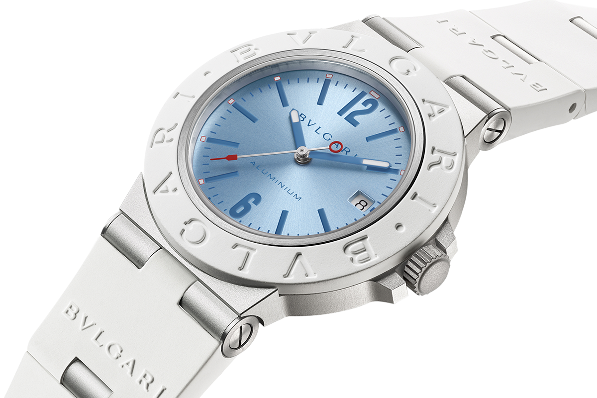 Bulgari Bulgari Aluminium 2026, blue, dial